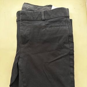 Black slacks- crop